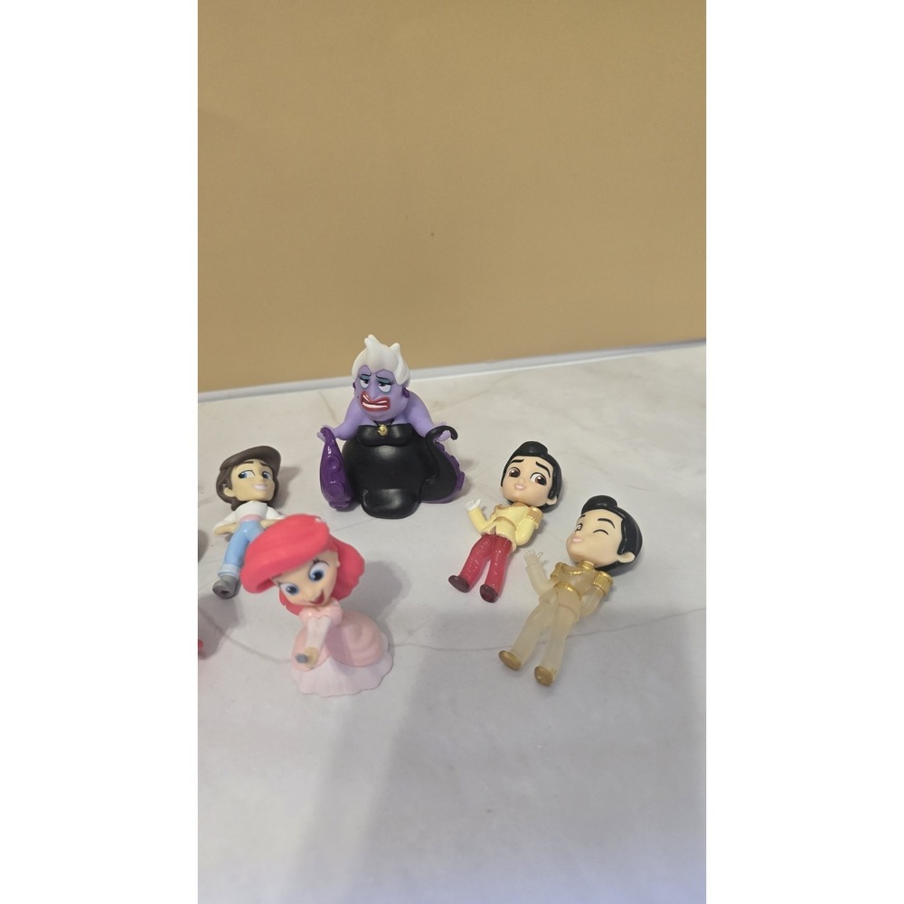 Disney The Little Mermaid Movie Character Figurines  Lot Of  Eight Figures - Picture 3 of 4